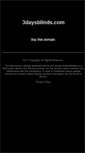Mobile Screenshot of 3daysblinds.com